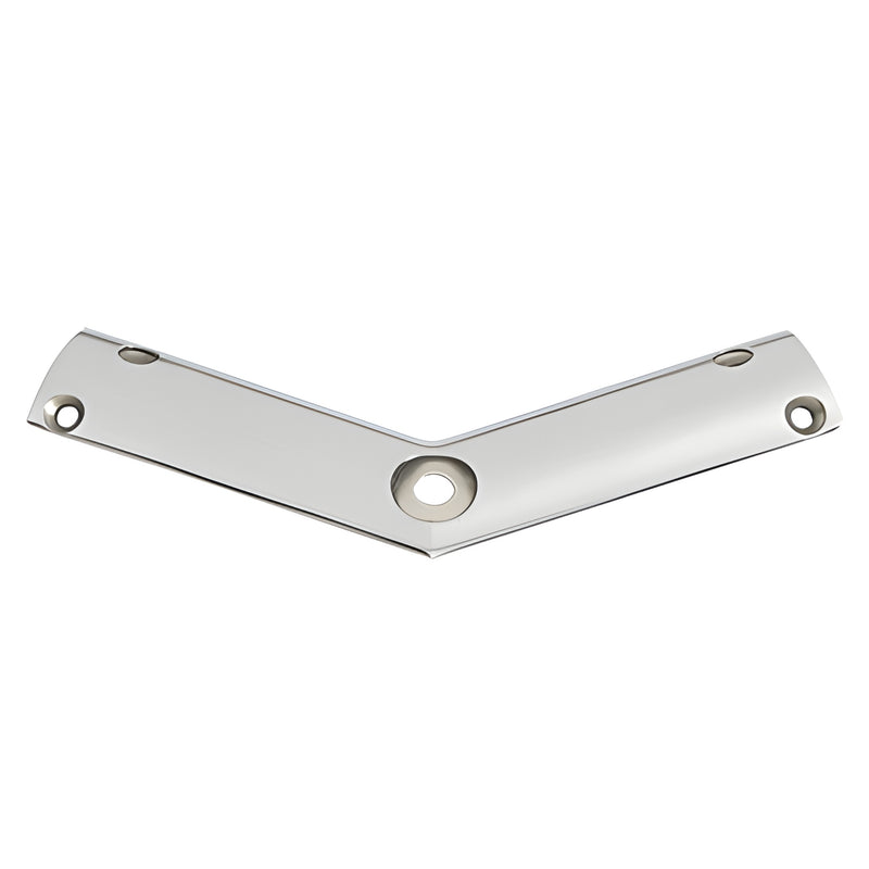 Polished stainless 135 radius replacement saddle for CRL P-Series posts, SKU PRS3PS