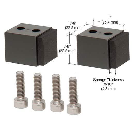 "CRL Hydroslide Roller Stop Kit for smooth sliding door operation, durable and easy instal
