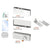 CRL Satin Anodized Glass Patch Door Kit w/ Lock for Overhead Closer