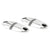 CRL VP2 Polished Stainless Steel Mounting Post for Glass Railing