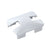 CRL Mill Finish Notched Cap for 180 Degree Center Post - Replacement