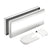 CRL Polished Stainless Steel Hydraulic Door Patch Cover
