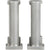CRL Senior Prima 5° Pivot Pin Set for 1/2" Glass Doors