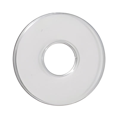 CRL 3/4 in Clear Vinyl Replacement Washer - Transparent Seal