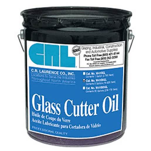 CRL Professional Glass Cutter Oil - 5 Gallons: Premium lubrication for precise glass cutti