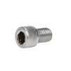 SHCS12X34 304 stainless steel socket head cap screw, short threaded with hex socket - for glass railing base shoe