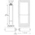 CRL-U.S. Aluminum 550 Center-Pivot Entrance Door, White KYNAR®