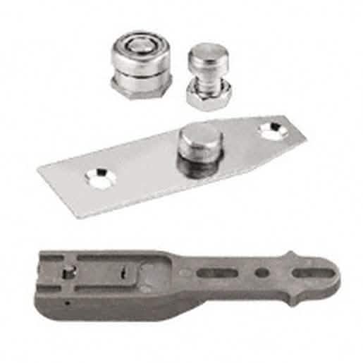 CRL BV Combination End-Load Bottom Pivot Set for 1" Deep Rails - Durable and Versatile