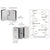 CRL 316 Brushed Stainless Left-Hand Single-Acting Glass Pivot Hinge