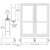 CRL-U.S. Aluminum 550 White Kynar Offset Pivot Entrance Door Pair