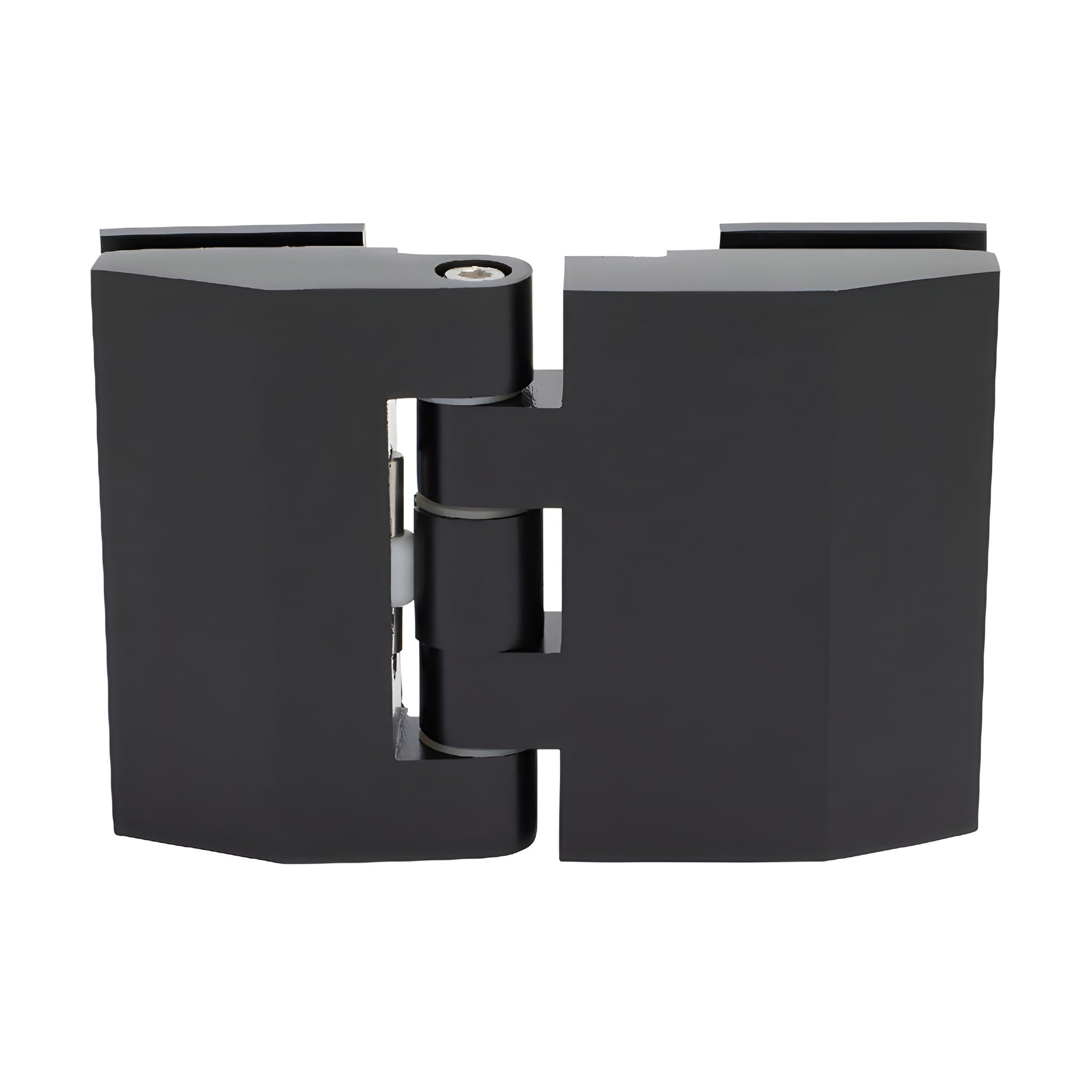 CRL REG1800RB oil-rubbed bronze adjustable glass-to-glass shower door hinge, solid brass, square profile.