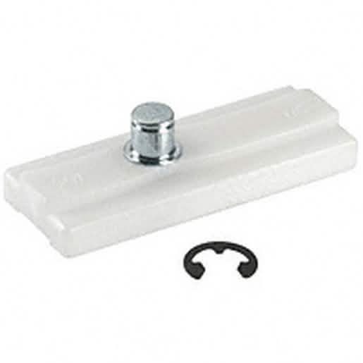 CRL 'V0' Offset Arm Assembly Vinyl Slide Block - Durable Replacement Part for Windows