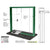 CRL Level 3 Bulletproof Manual Sliding Service Window - Painted