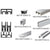 CRL Brite Anodized Sliding Door Track D603 & D601 with Nylon Wheels