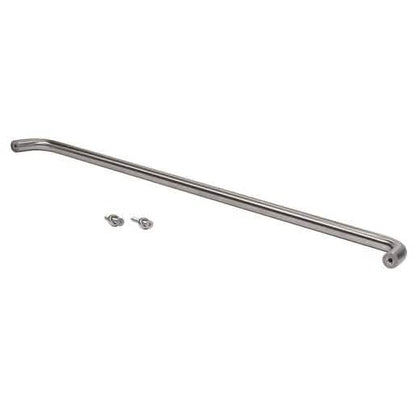 CRL 1-inch Brushed Stainless Pull Handle, 33-inch - Sleek and Durable Door Accessory