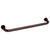 CRL 24-Inch Oil Rubbed Bronze Tubular Single-Sided Towel Bar