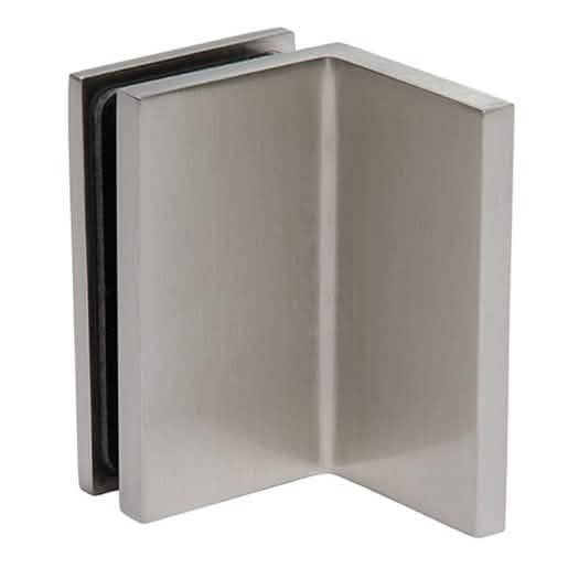 CRL Brushed Nickel Bellagio Wall Mount Bracket: Sleek, durable, modern bathroom hardware