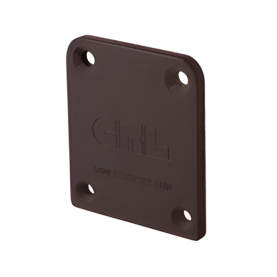 CRL FB1 Matte Bronze End Cap Replacement for Glass Doors