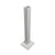CRL Cielo 30" Corner Glass Stanchion 5/8" Metallic Silver
