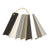 CRL AWS Color Chip Chain, 8 Standard Paint Color Swatches