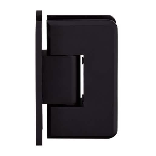 Oil Rubbed Bronze 'H' Back Plate Hinge for Shower Doors - CRL Cologne 037 Series