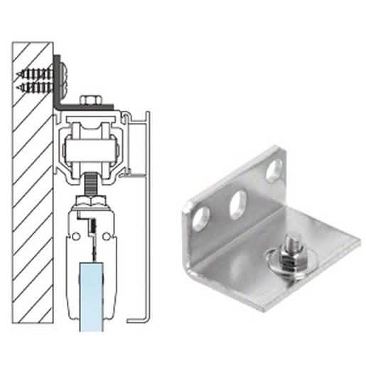 CRL51 Series Top Track Small Support Bracket - Durable, Reliable, Easy Installation