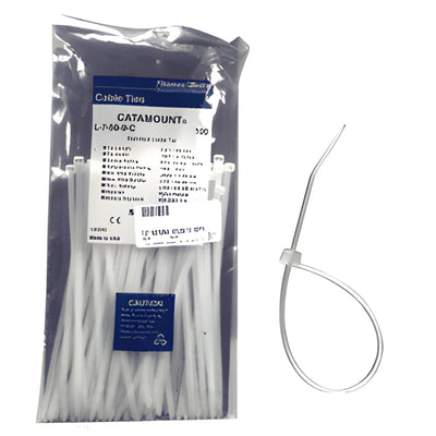 Crl Natural 11.1 in Nylon Cable Zip Ties