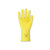 Ansell 297 Yellow Latex Gloves, Sz 8- 12 Pr / Bag