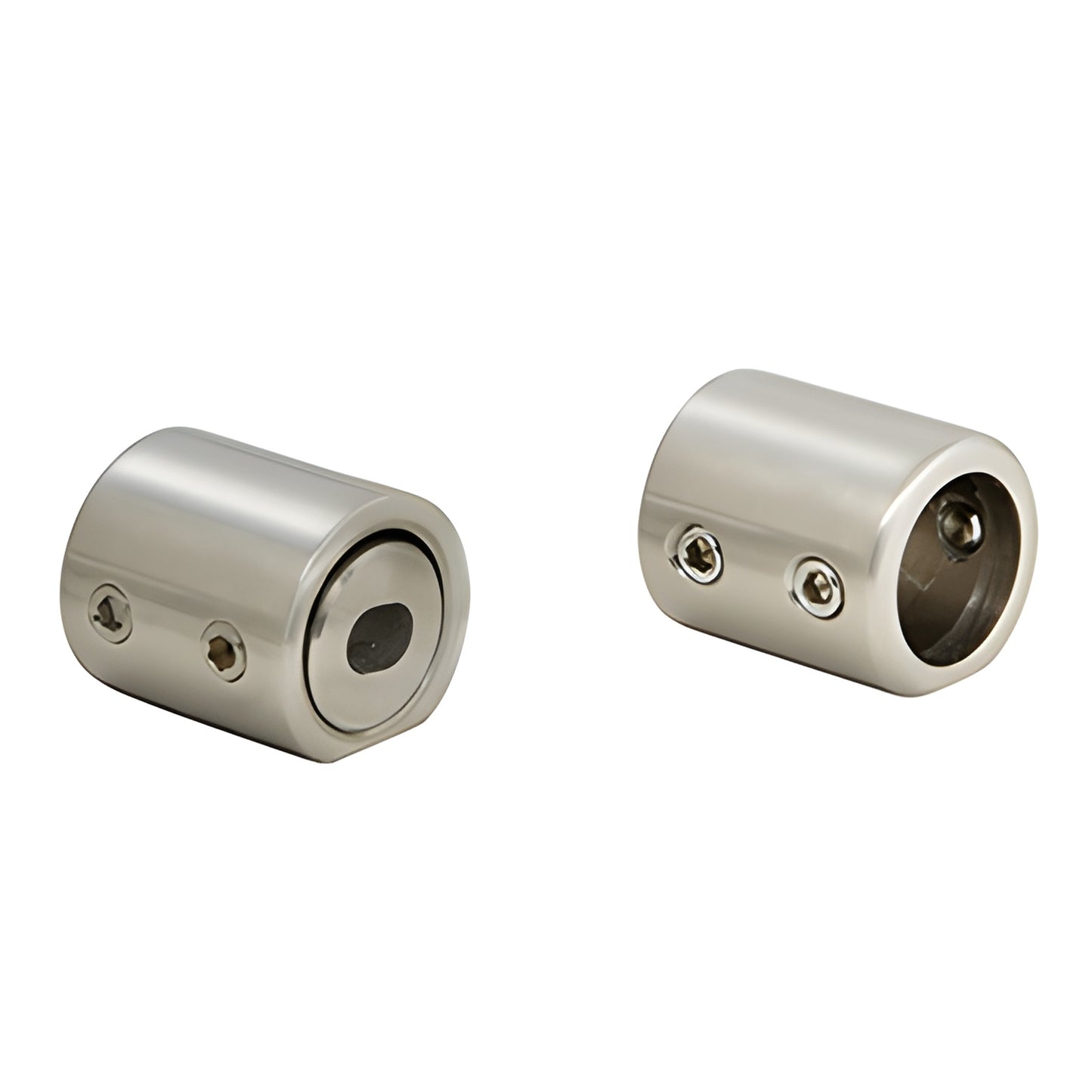 CREW1BS Colonia brushed stainless steel replacement roller and fixed-panel fittings for 180 sliding shower door