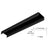 CRL Matte Black 4 in Header Channel 240 in (20 ft) for Glass Doors