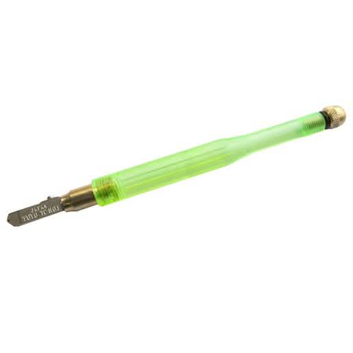 "CRL TOYO Comfort-Grip Rainbow Color Supercutter with Pattern Head for precision glass cut