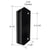 CRL Black Plastic Outside Door Pull, 4-15/16" Screw Centers