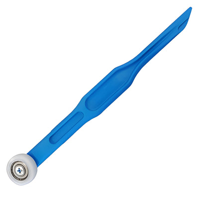CRL 11 in Blue-Handle Vinyl Roller for Window Film & Flooring