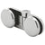 CRL Chrome Hydroslide Bi-Fold Glass-to-Glass Shower Hinge