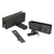 CRL Matte Black Hydraulic Glass Door Closer Patch Set No Hold-Open