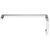 CRL SQ Series Polished Chrome 6" Shower Door Pull with 18" Towel Bar