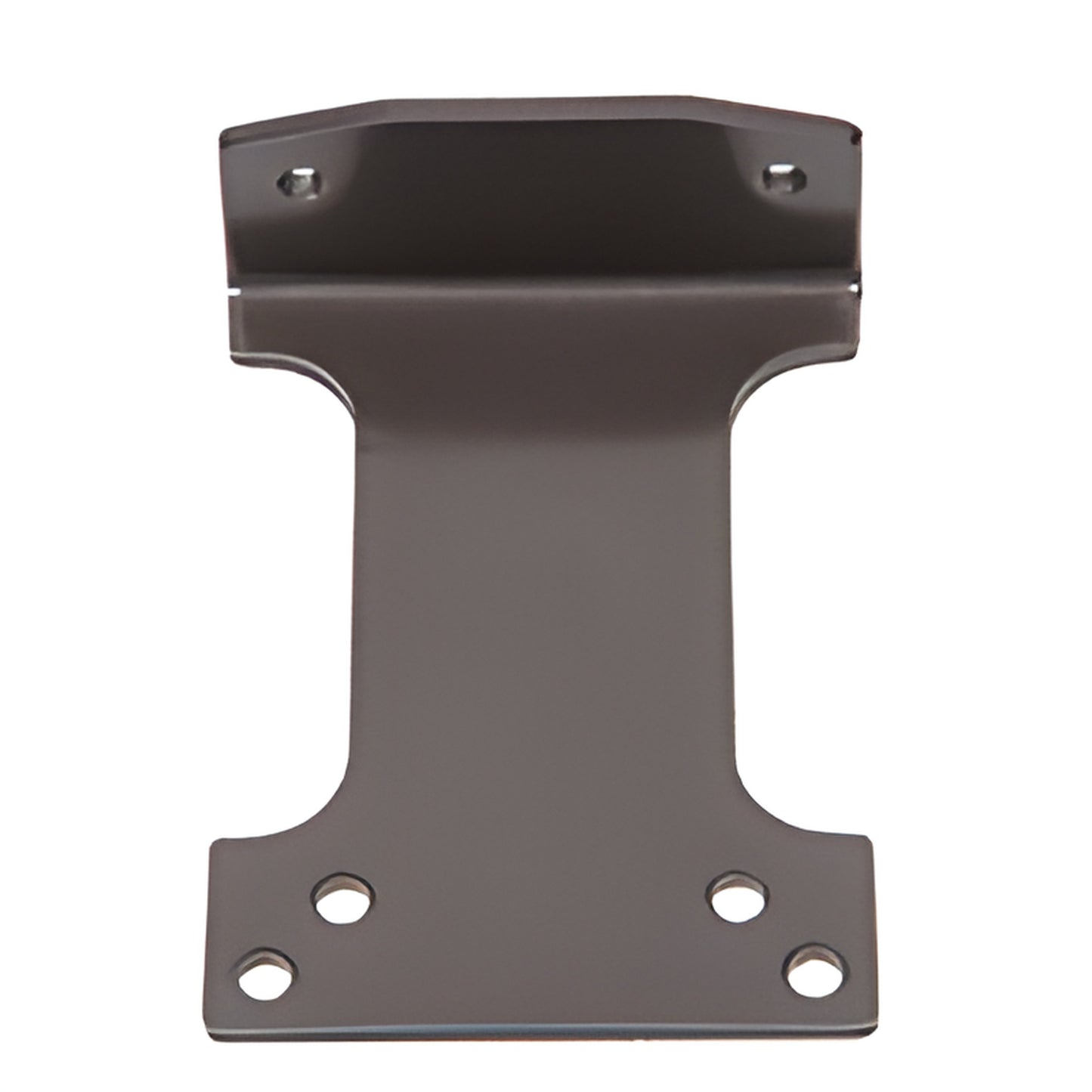 Dark bronze parallel-arm door closer bracket with four mounting holes, SKU PR459H0PABDU