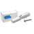 CRL Brite Anodized Hinge Adapter Block for Prima, Shell, Rondo