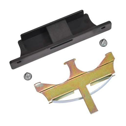 Black CRL Handle for K.D. Screen Door Kit, durable and sleek, perfect for easy installatio