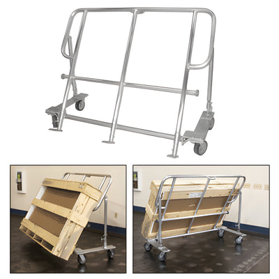 CRL Tilting Crate Handler - Manual Industrial Crate Lifter