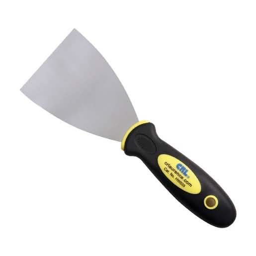 CRL 3" Flexible Blade Putty Knife - Ideal for smoothing surfaces and applying fillers.