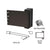 CRL Bronze Push-Pull Paddle Door Handle, Left-Hand Universal