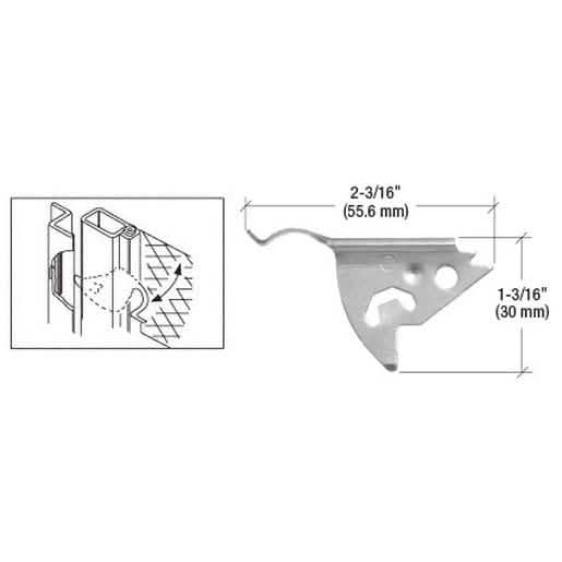 "CRL Andersen Knife Latch - Durable, high-performance window hardware for secure closures.