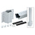 CRL 48 in Mill Finish 135° Inside Fascia Mount Post Kit for 200-400