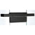 CRL Matte Black Single Floating Header for 36" Concealed Door Closer