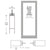 CRL-U.S. Aluminum Clear Anodized 400 Custom Offset Entry Door No Prep
