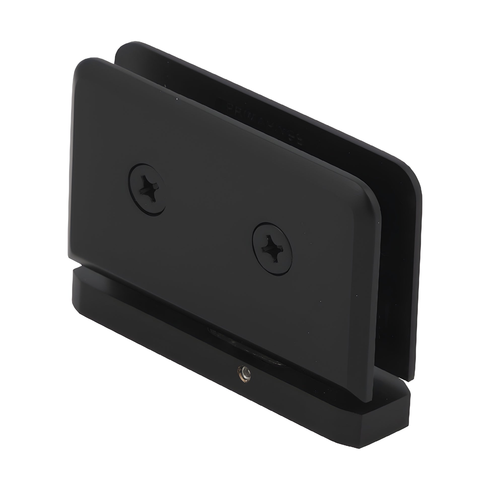 Oil-rubbed bronze Prima adjustable shower door hinge (solid brass) for 8-10mm frameless glass, PPH3010RB