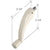 CRL Pro-Drive Almond Replacement Window & Awning Crank Handle