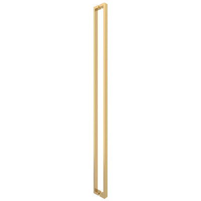 CRL Satin Brass 60" Hollow Premium Handle U-Style
