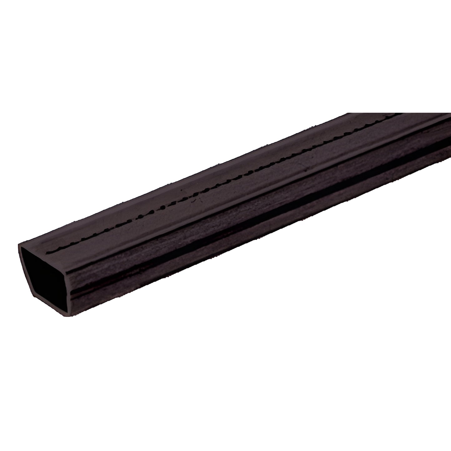 Dark bronze anodized single-seal rectangular insulating glass spacer, laser-welded hollow profile (SKU 3939BRZ)